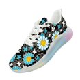 thumbnail image 4 of Psesaysky Floral Sneakers for Women Gifts for Women Fly weaving Fabric Fashionable and Comfortable Shoes, 4 of 7