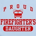 thumbnail image 2 of CafePress - Proud Firefighter's Daughter Infant Bodysuit - Baby Light Bodysuit, Size Newborn - 24 Months, 2 of 4