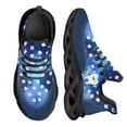 thumbnail image 1 of Zapatos planos con estampado de dientes enrejados de dibujos animados para mujer, zapatillas informales de malla transpirable para mujer, 1 of 6
