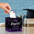 thumbnail image 6 of Graduation Cap-Shaped Ballot Box, Cardboard Decoration for Party Games and Messages, Foldable Design, 6 of 9