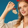thumbnail image 3 of Festive Hanging Ornament Fabric Decorations for Seasonal Home Display, 3 of 5