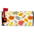 thumbnail image 2 of Coolnut Mailbox Covers Magnetic Oversize Vintage Autumn Leaves Seasonal Mail Wraps for Home Outdoor Decor, 25.4"x20.78", 2 of 5