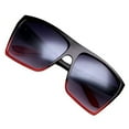 thumbnail image 2 of grinderPUNCH Lunettes de Soleil Aviateur Carrées Rétro Style Adulte Plates Grandes pour Hommes et Femmes, 2 of 6