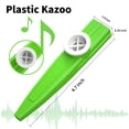 thumbnail image 4 of 120 pcs 8 Colors Plastic Kazoos Musical Instruments for kids, Operation Christmas Child Shoebox Bulk Items, Perfect for Fun Gathe, 4 of 4