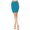 Teal, variant on Women's Basic Bodycon Stretch Elastic Slim Casual Office Wear Solid Mini Pencil Skirt