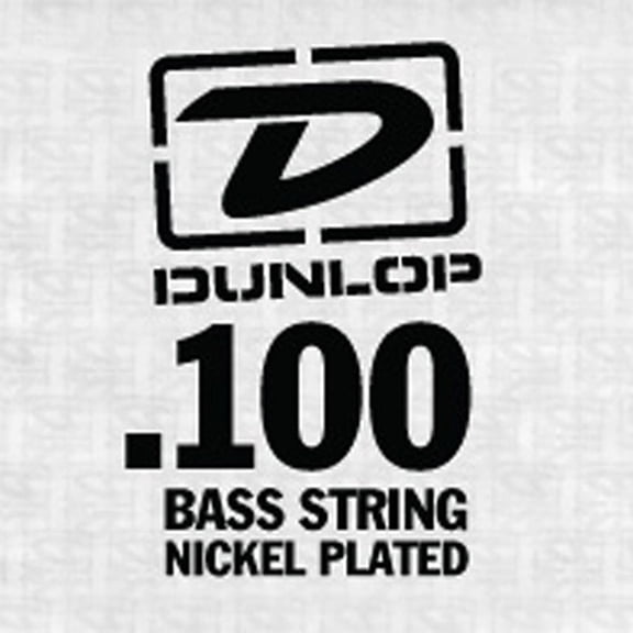 Dunlop DBN100 Nickel Stainless Steel Bass Guitar String, .100