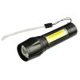 thumbnail image 1 of XPE+COB Linterna LED Recargable IPX4 3 Engranajes Antorcha Eléctrica Ajustable Tmvgtek excursión de campamento, 1 of 5