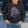 thumbnail image 2 of Godom Toddler Girls' Sweatshirt Girl No Cap Crew-Neck Sweatshirt Long Sleeve Pullover Shirt, 2 of 4