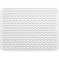 thumbnail image 3 of MicoYang Tapete de silicona para secar platos para uso múltiple, fácil de limpiar, ecológico, tapete de silicona resistente al calor para encimera o fregadero de cocina, refrigerador o revestimiento d, 3 of 4