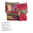 thumbnail image 2 of Comforter Set King Size  7-Piece Soft Bedding Quilt  Coverlet Bedspread with Traditional Floral Medallion Pattern for Bedroom, 2 of 4