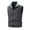 Gray, variant on ZACPNCV Mens Polar Fleece Vest Winter Warm Lightweight Sleeveless Jackets Cozy Soft Zip Up Stand Collar Vests Outerwear