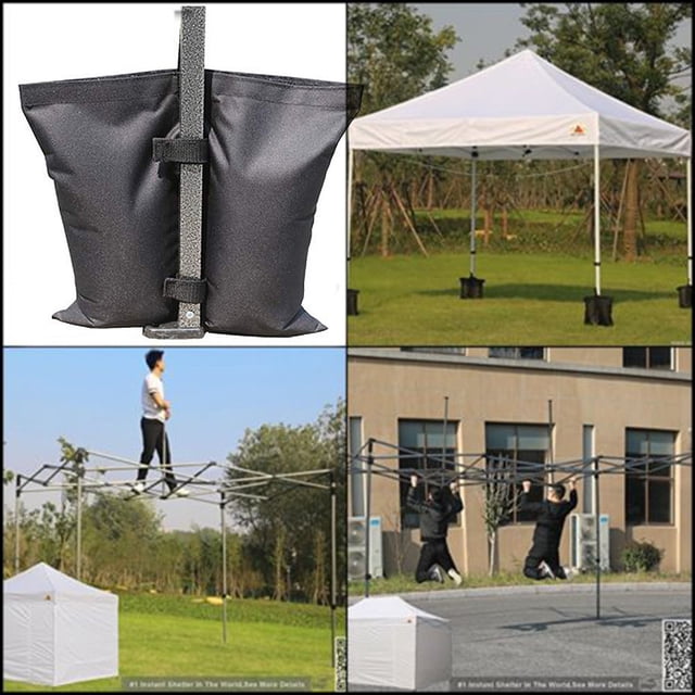 Dvkptbk Sac de Poids de Qualité Industrielle Sac de Poids Poids de Jambe pour Tente Sac de Poids 1 Pce Camping et Randonnée