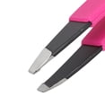 thumbnail image 4 of NFTIGB Eyebrow Tweezer Black Stainless Steel Portable Professional Trimming Tool with Storage Box Precision Slanted Tip for Facial Hair Removal and Grooming 6.30 inches / 16.0 cm, 4 of 9