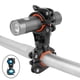 thumbnail image 4 of Soporte de luz Soporte de clip Horquilla delantera Base Piezas de ciclismo Manija Azul negro Cola Soporte de luz para bicicleta, 4 of 8