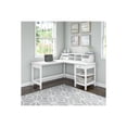 thumbnail image 4 of Bush Furniture Broadview Collection - Table - en Forme de L - Blanc Pur, 4 of 7