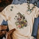 thumbnail image 4 of Camiseta de dinosaurio para mujer, camiseta de diseñador de anime japonés, ropa urbana femenina, ropa de anime de los años 2000, 4 of 5