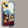 thumbnail image 3 of Great Art Aesthetic David Mona Lisa Clear Phone Case For iPhone 15 14 13 12 11 Pro Max Mini XS X XR SE 2020 7 8 Plus Soft Cover, 3 of 5