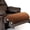 Brown, variant on Recliner Foot Pillow Cushion High Resilience Sherpa Memory Foam Bolster Sleeping Rest Multipurpose Half Roll Leg Pillow Suitable for Bed Chair Sofa Headrest Back Lumbar Leg Support