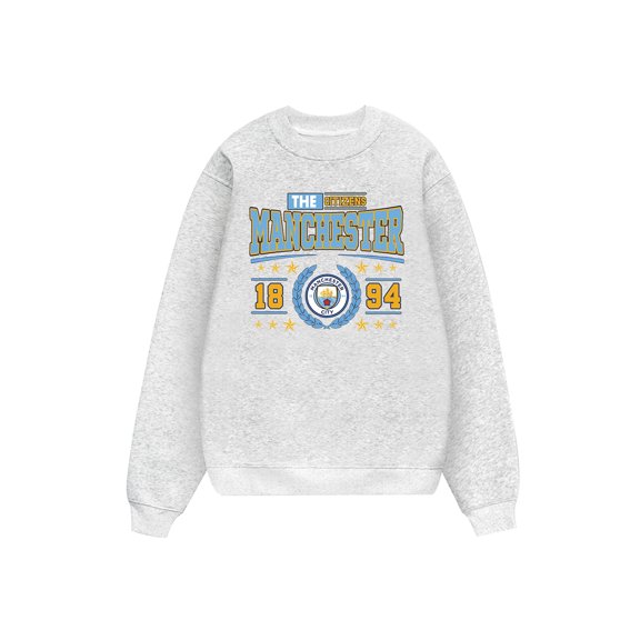 Mancity The Citizens Sweatshirt, Football Fan Design, Unisex Adult, Soft Cotton, Casual Everyday Wear