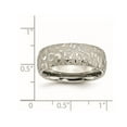 thumbnail image 2 of Bague Homme 8mm Titane Brossé et Poli, 2 of 4