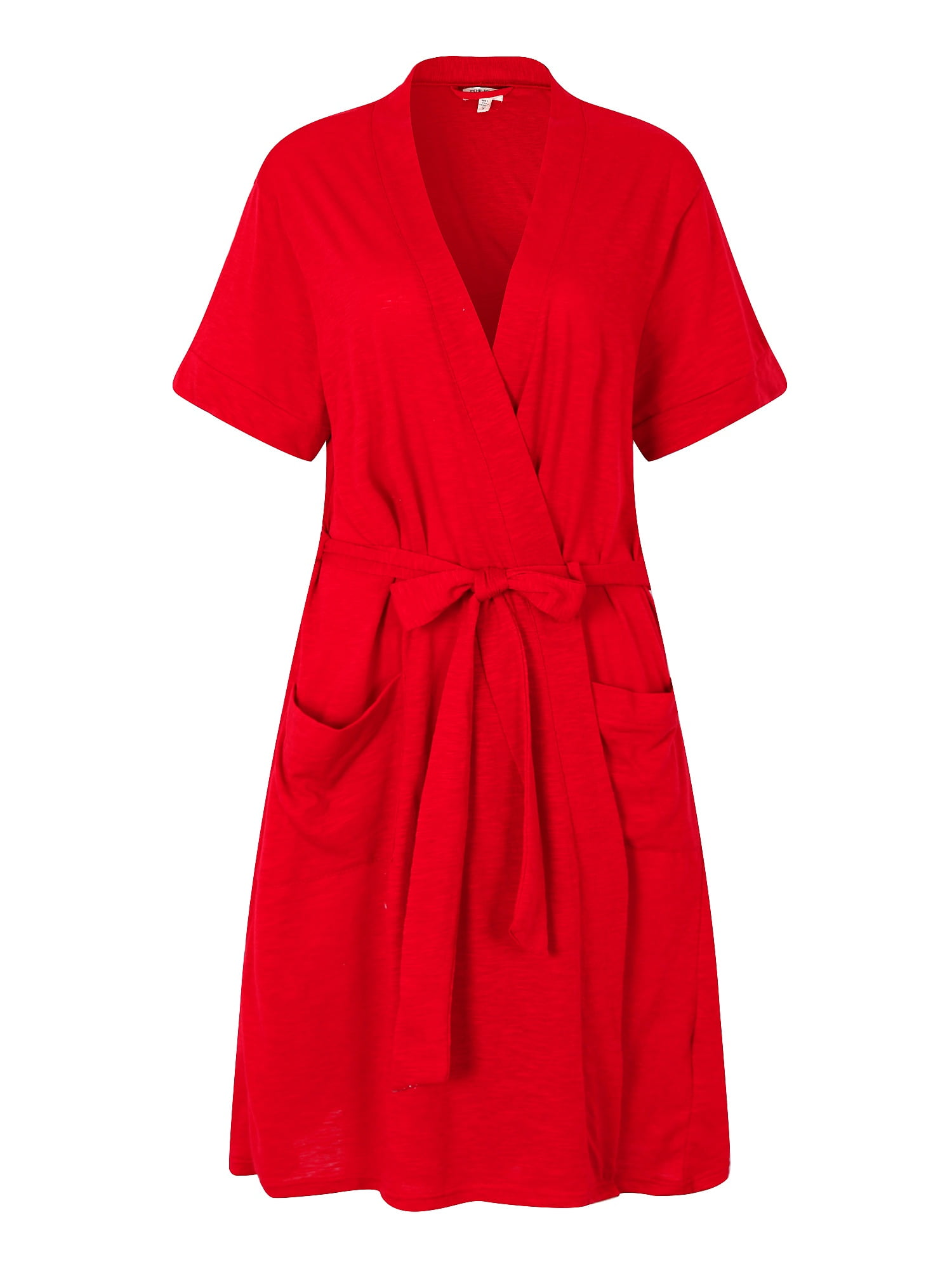 Richie House Women's Short Sleeve Cotton Bathrobe Robe RHW2753-G-L ...