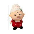 thumbnail image 3 of Zawou 40cm/15.7inches Christmas Dolls, Cute Cartoon PVerdant Toys, Holiday Decorative Dolls, Perfect for Gifts, Tabletop Display, and Seasonal Indoor Christmas Settings, 3 of 6
