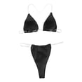 thumbnail image 5 of Women 2 Piece Swimsuits High Waisted Bikini Sets Beach Bikini For Two Piece Swimsuit With Flirty Cutouts Summer Resort Swimwear For Confidence 2 Piece Bathing Suits L, 5 of 5