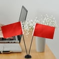 thumbnail image 4 of CATIEBYE 1Set Black Plastic Flag Holder for Small Flags Portable Desk and Outdoor Stand, 4 of 8