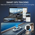 thumbnail image 4 of 4K UHD Dual Dash Cam Front and Rear, 12"Touch Screen Mirror Dash Cam, Night Vision, Voice Control, G-Sensor, Including 32GB SD", 4 of 10