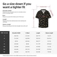 thumbnail image 5 of Fotbe Gold Dog Paw Camisa Estampada de Manga Corta para Hombre, Casual de Verano, Estilo Playero, Sin Arrugas-Small, 5 of 5
