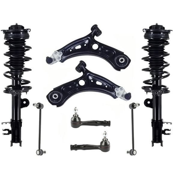 Front Struts Lower ArmsTie Rods & Links For Jeep Renegade 4 Wheel Drive 15-2021