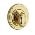 thumbnail image 2 of Baldwin 8231102PAT Traditional Patio One-Sided Deadbolt From The Estate Series - Bronze, 2 of 2