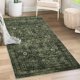 thumbnail image 5 of Alfombra vintage Morebes, lavable, 90 x 150 cm, color verde oscuro, 5 of 8