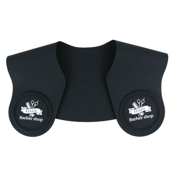 Collar de corte de pelo, envoltura para el cuello, capa de corte de pelo ponderada impermeable para corte de pelo o tinte