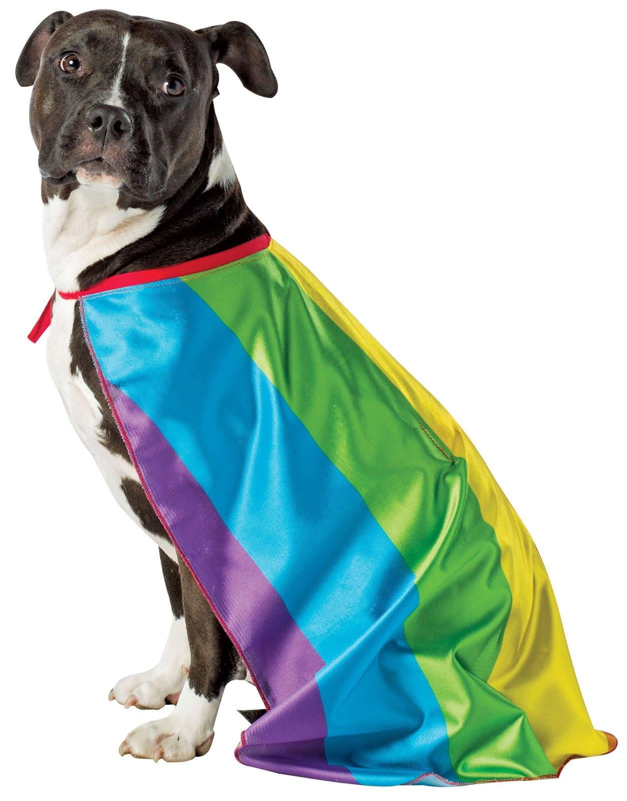 Rainbow Flag Cape Pet Costume Walmartcom