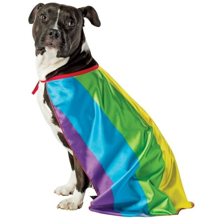 Rainbow Flag Cape Pet Costume - 6 sizes - Show Your Colors