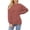 Pink1, variant on Breezora Comfortable Long Sleeve Crew Neck Top for Women Fall Fashion Loose Fit Soft Touch Loungewear Everyday Casual Wear L Size Green