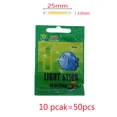 thumbnail image 1 of 25/50 PCS Fishing Float Light Stick Fluorescent Lightstick Night Float Rod Light Dark Glow Stick Useful Lots Fishing Tackle S 50PSC, 1 of 6