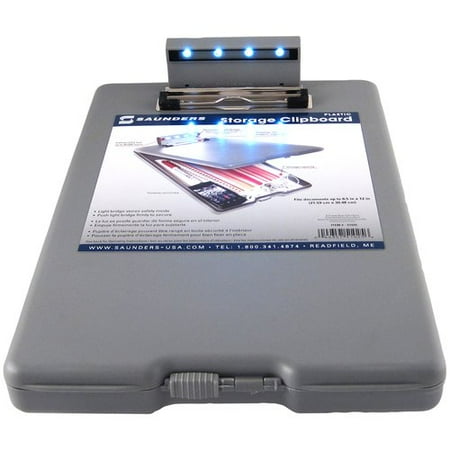 Saunders Lite N Write Storage Clipboard