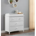 thumbnail image 6 of Oxford Baby Castle Hill 3-Drawer Dresser, Barn White, 6 of 7