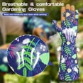 thumbnail image 3 of Gardening Gloves, Durable and Comfortable Women's Long Garden Gloves for Gardening Work and Yard Work, Leather Gardening Gloves for Women (Medium), 3 of 6