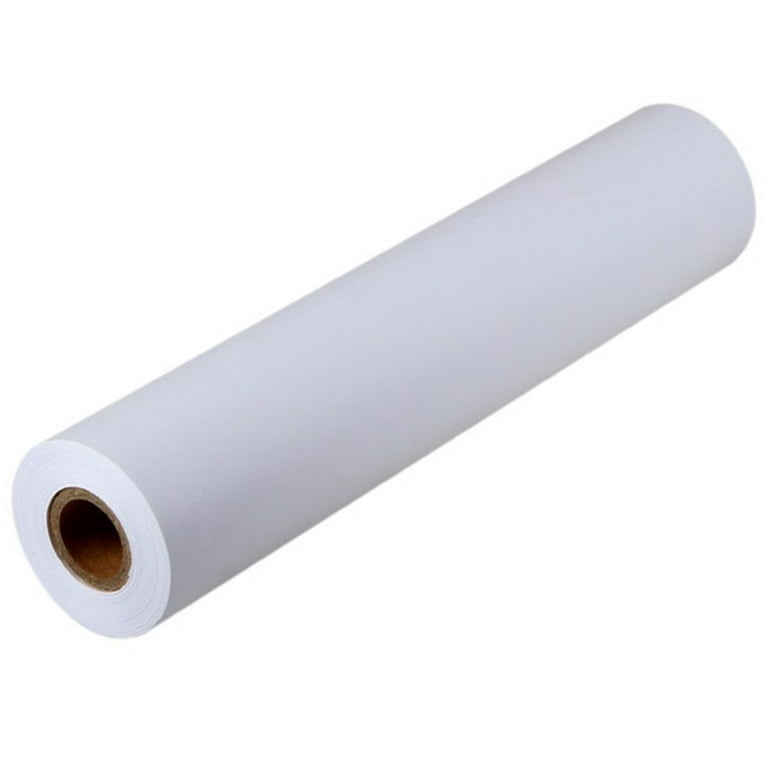 2pcs White Drawing Paper Roll Painting Paper Rolls for Kid Craft