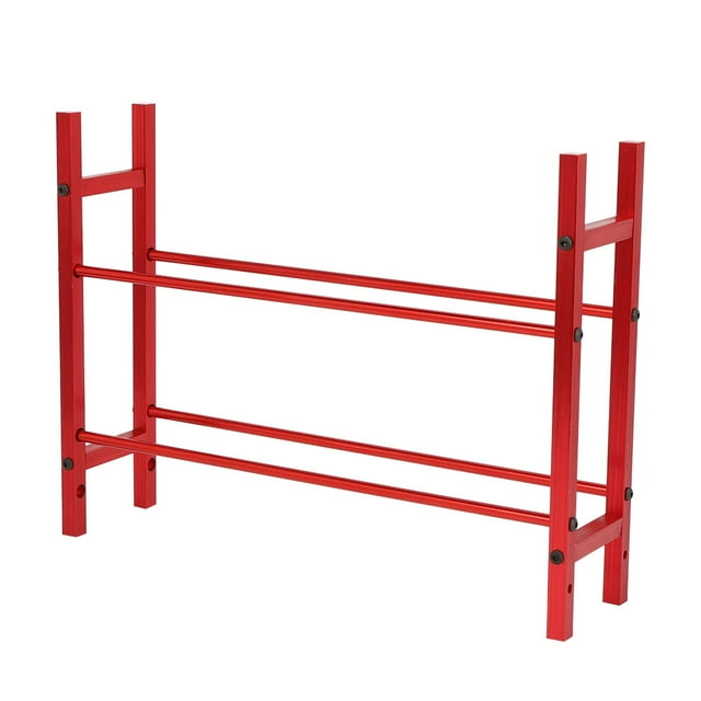 Wchiuoe RC Car Tire Holder, RC Car Tire Rack, Durable Aluminum Alloy Double-layer RC Crawler Car For 1/10 RC Car