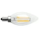 thumbnail image 2 of 6X Dimmable E12 4W COB Edison Candle Flame Filament LED Bombilla Lámpara 10X3.5cm, 2 of 5