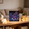 thumbnail image 5 of Diamond Painting Kit, DIY Crystal Rhinestone Art Canvas Full Drill Craft Complete Mosaic Embroidery Set, for Home Wall Decor Holiday Gifts Stress Relief Craft Lovers, 5 of 7