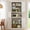 White, variant on Glyxxen 72" Kitchen Pantry Cabinet, Metal Storage Cabinet, Modern Tall Steel Pantry Cupboard with 4 Doors and Adjustable Shelves for Kitchen Garage and Home, White