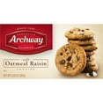 Archway Cookies, Classic Soft Oatmeal Raisin Cookies, 9.25 oz