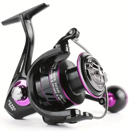 Fishing Reel 1000-6000 Series Max Drag 10kg 5.0:1/4.7: 1 Metal Spool Spinning Reel Saltwater Reel CNC Rocker Fishing Reel