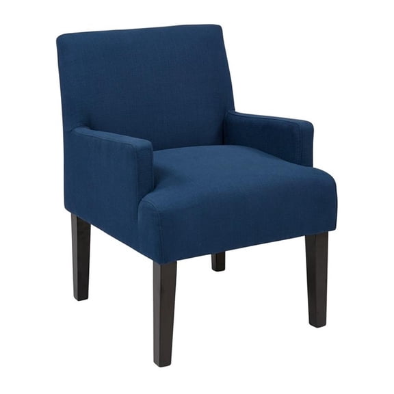 Work Smart Main Street Guest Reception Waiting Room Chair, Espresso