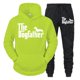 thumbnail image 3 of Nueva marca de moda para amantes de los perros, chándal para hombre "The Dogfather", divertida sudadera con capucha y pantalones con diseño de perro salchicha, conjuntos de dos piezas, ropa para hombr, 3 of 4